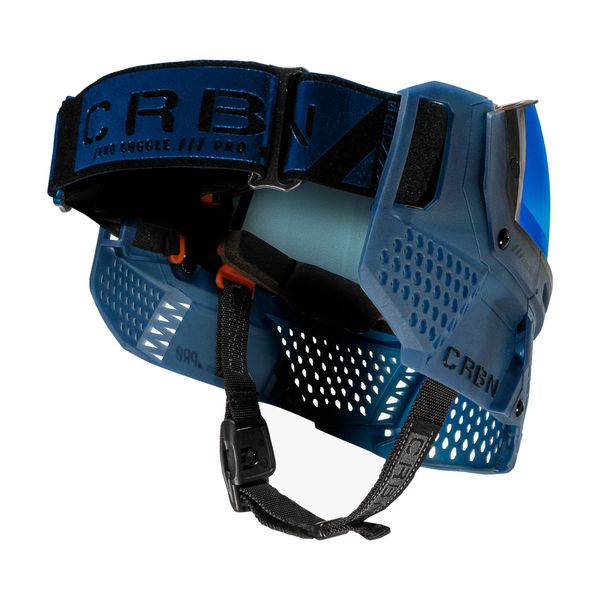 Masque CRBN paintball Zero GRX camo bleu abysse Long est une série